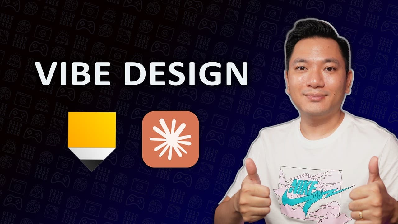 Vibe Design với Pencil và Claude Code